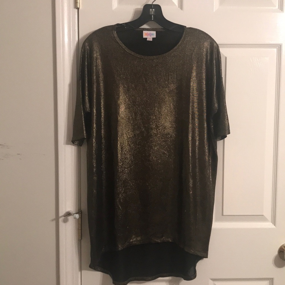 Lularoe metallic Irma